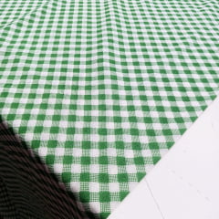 Chitão Xadrez Diagonal Verde