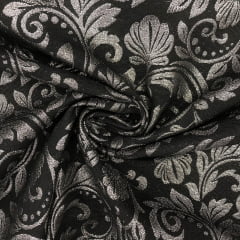 Jacquard Metalizado Prata