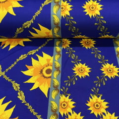 Oxford Barras de Girassol Azul