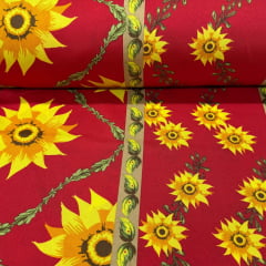 Oxford Barras de Girassol Vermelho