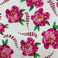 Oxford Estampado Jardim Encantado Oxford Estampado Jardim Encantado