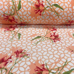 Oxford Floral Coral