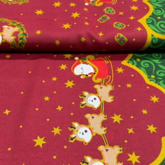 Toalha Natal Oxford Passeio do Noel RRR