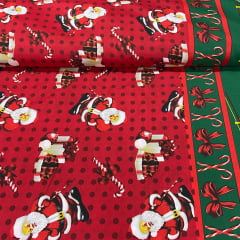 Toalha Natal Preparativos de Natal