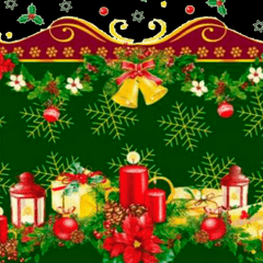 Toalha Natal Velas e Esperança