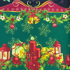 Toalha Natal Velas e Esperança
