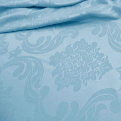Tecido Jacquard Azul Claro