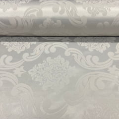 Tecido Jacquard Cinza 