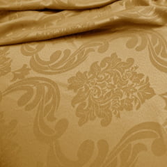 Tecido Jacquard Dourado