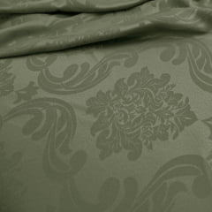 Tecido Jacquard Verde Musgo Tecido Jacquard Verde Musgo