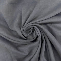 Voil de Algodão Cinza 