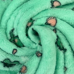 Sherpa Estampada Dinos Verde