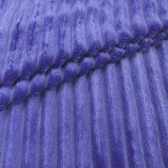 Mantinha Fleece Canelado 2,50m Azul Serenity