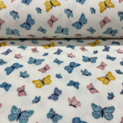 Fleece Borboletas Da Primavera 