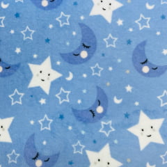 Fleece Noite Encantada Azul 
