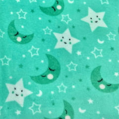 Fleece Noite Encantada Verde 