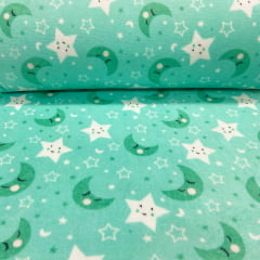 Fleece Noite Encantada Verde 