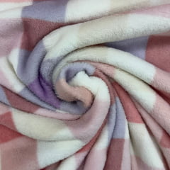 Fleece Xadrez Colorido