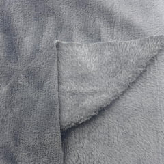 Mantinha Fleece Cinza 2,45m