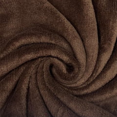 Mantinha Fleece Marrom 2,45m