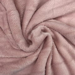 Mantinha Fleece Rosê 2,45m D