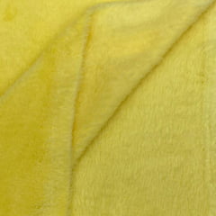 Mantinha Fleece Amarelo 2,10m