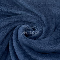 Mantinha Fleece Premium Azul Marinho 2,10m