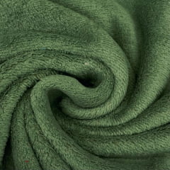 Mantinha Fleece Verde Militar 1,90m