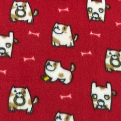 Soft Caninos em Diversão Vermelho