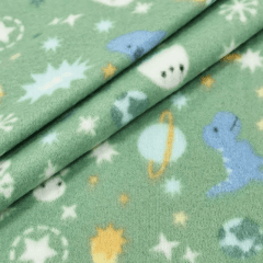 Soft Espaço Sideral dos Dinos Verde