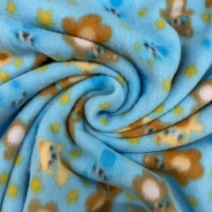 Soft Ursinhos Nas Estrelas Fundo Azul