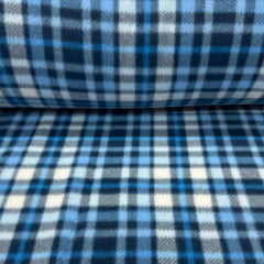 Soft Xadrez Azul e Branco 