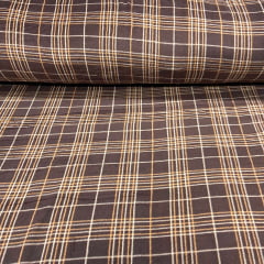 Soft Xadrez Caramelo 