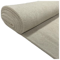 Tecido Pelúcia Mini Teddy Bege