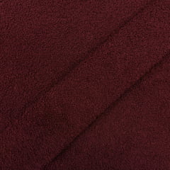 Tecido Pelúcia Mini Teddy Bordô Tecido Pelúcia Mini Teddy Bordô