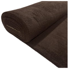 Tecido Pelúcia Mini Teddy Marrom 