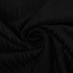 Veludo Cotelê Simples Preto