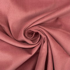 Veludo Cotelê Simples Rosa