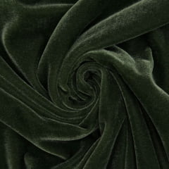 Veludo Cristal Verde Musgo
