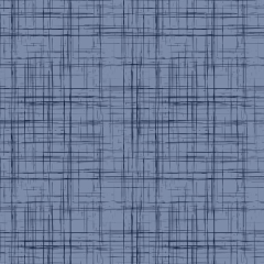 Tricoline Riscado Azul Jeans