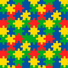 Tricoline Estampa Quebra Cabeça Colorido Tricoline Estampa Quebra Cabeça Colorido