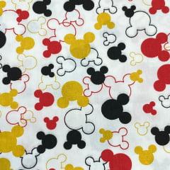 Tricoline Estampa de Mickey