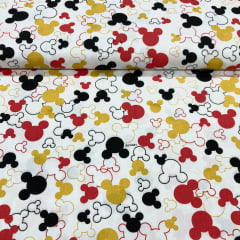 Tricoline Estampa de Mickey