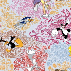 Tricoline Looney Tunes Pixações Tricoline Looney Tunes Pixações