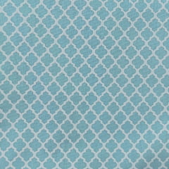 Tricoline Textura Ornamental Azul Claro