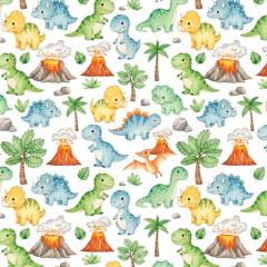 Tricoline Dinos Felizes