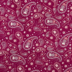 Tricoline Paisley Rosa LIQUIDA 