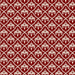 Tricoline Arabesco Imperial Vermelho