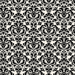 Tricoline Arabesco Preto e Branco