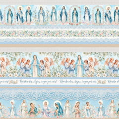 Tricoline Barrada Jesus e Maria